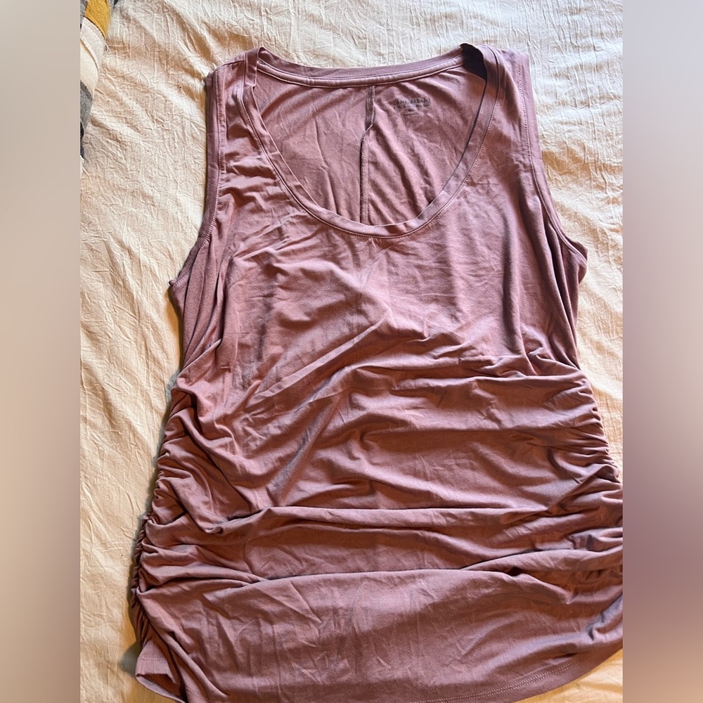 Ruched lane Bryant tank top